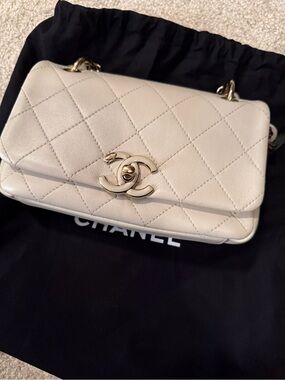 CHANEL Mini Flap Bag with Gold Hardware